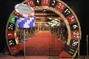 XL Casino-Chips on Post