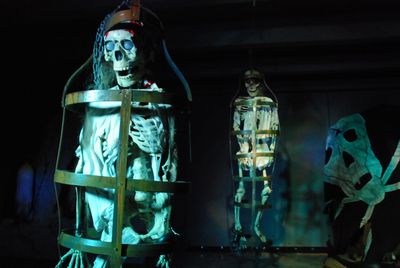 Caged Skeleton to hanged up