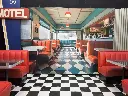 American  Diner  Bench