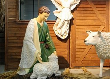 Shepherd, Christmas stall