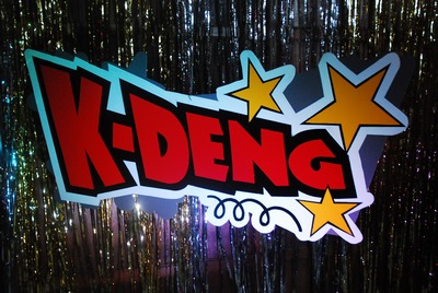 Cartoon Text "" K-Deng ""