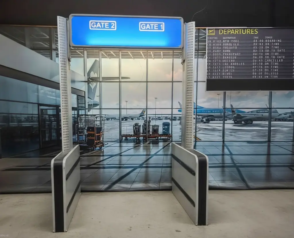 Airport Gate "Gate 1 and Gate 2"  220v