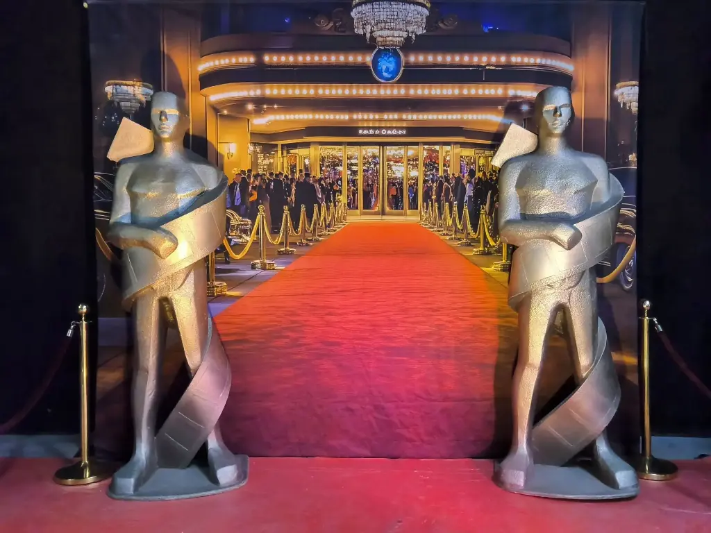Film Trophy      wrapped in a Filmstrip 