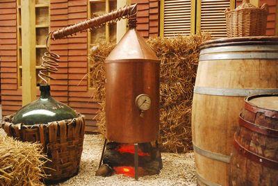 Distillery   Copper  Barrel   Alambic 