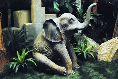 Baby Olifant, Zittend