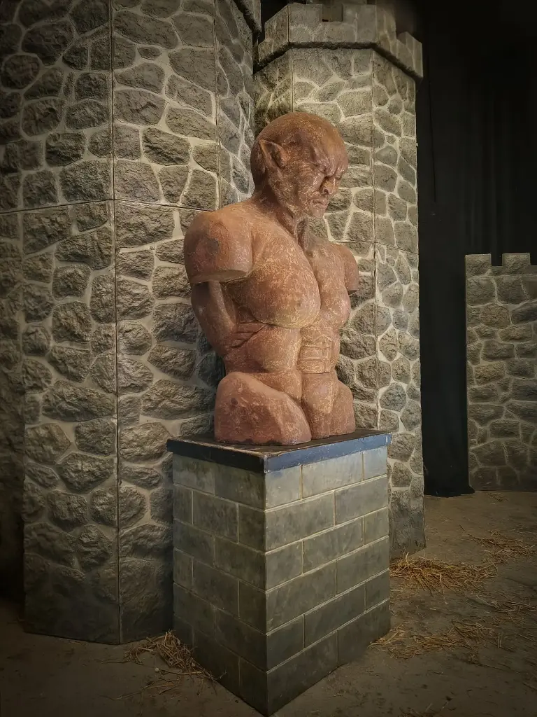 Devilish figure   Torso