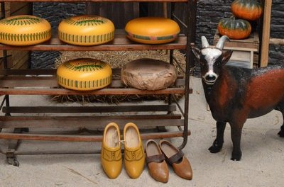 Clogs, a Pair of wooden shoes