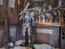 Robot   Armoured Suit  Silver