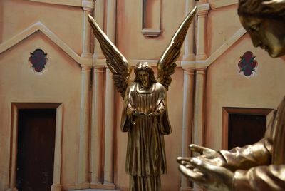 Angel  Golden  Statue