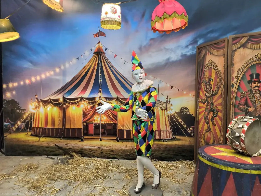 Harlequin    Dressed Boy