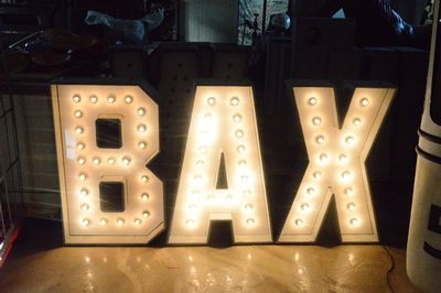 Show Letter "X" ,  220v