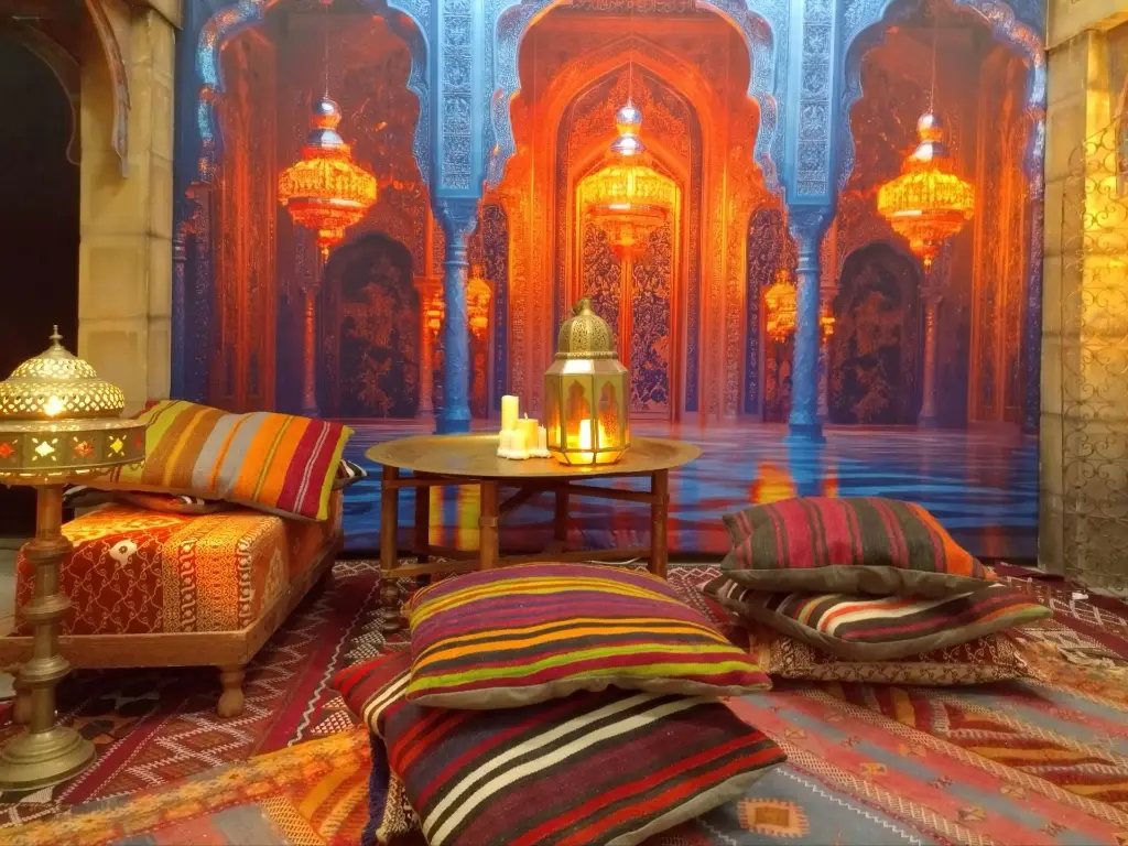 Cushion striped Berber