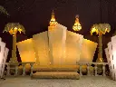Screen Art Deco Background in Gold