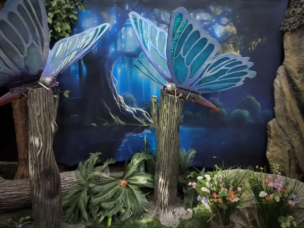 Butterfly on a Tree,  Animatronics