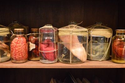 Weck/Preserving  Jar  with body parts  a pc.
