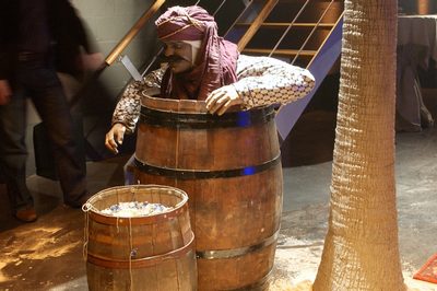Arabian Robber  Saladin  in Barrel