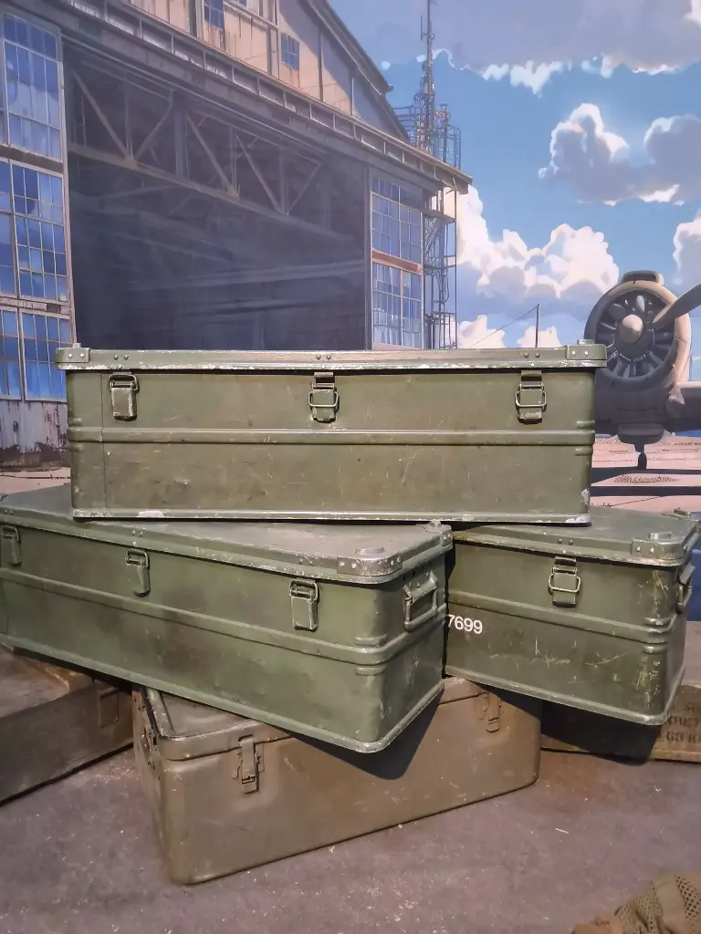 Army Crate, Rectangular