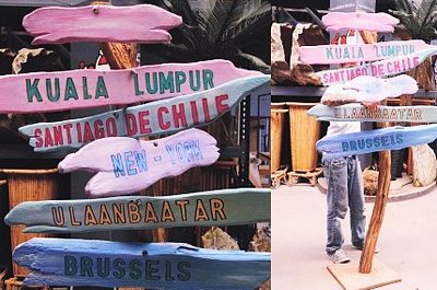 Beach, Sign-post / Finger-post