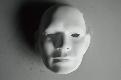 Sale Mask White ""Eyes Wide Shut""
