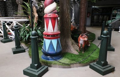 Street Bollard Green