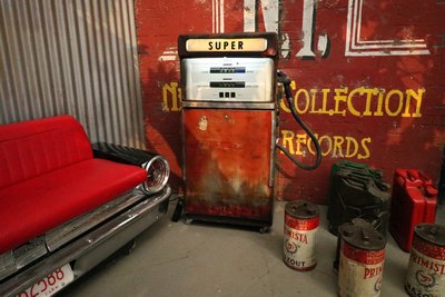 Gasoline pump ""SUPER""  220v