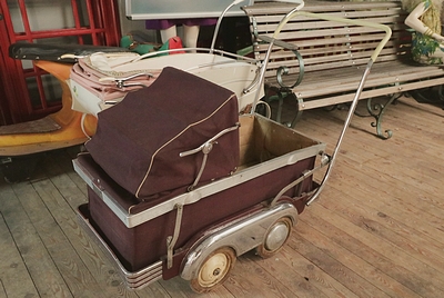 Pram   50ties  Brown