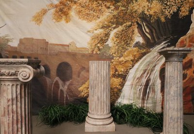 Pedestal Base of a Column in Marble