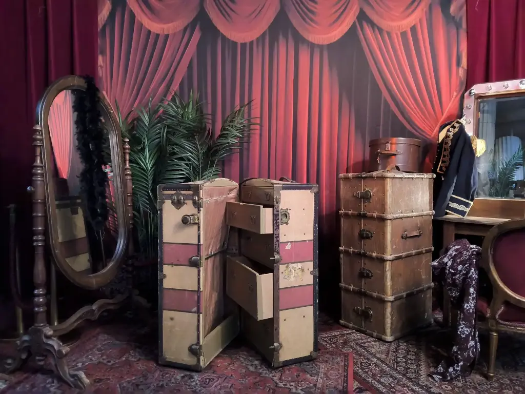 Old Luxury Journey Suitcase