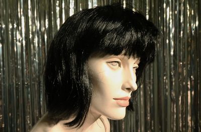 sale Wig Bob Black