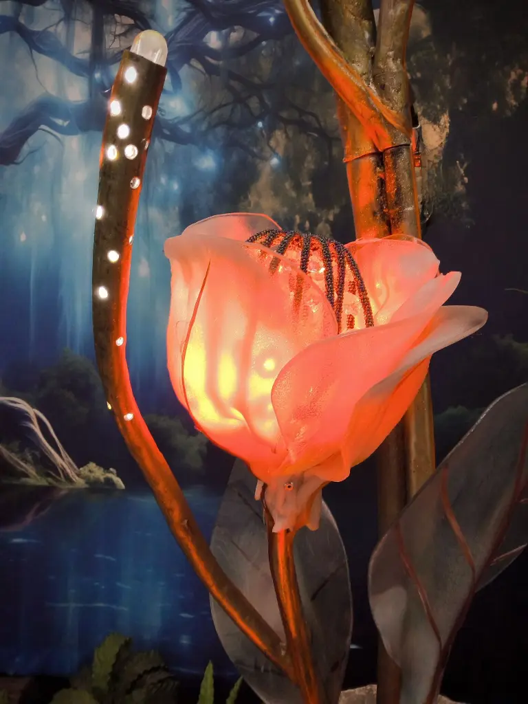 Entrance  in Gold with Roses 220V