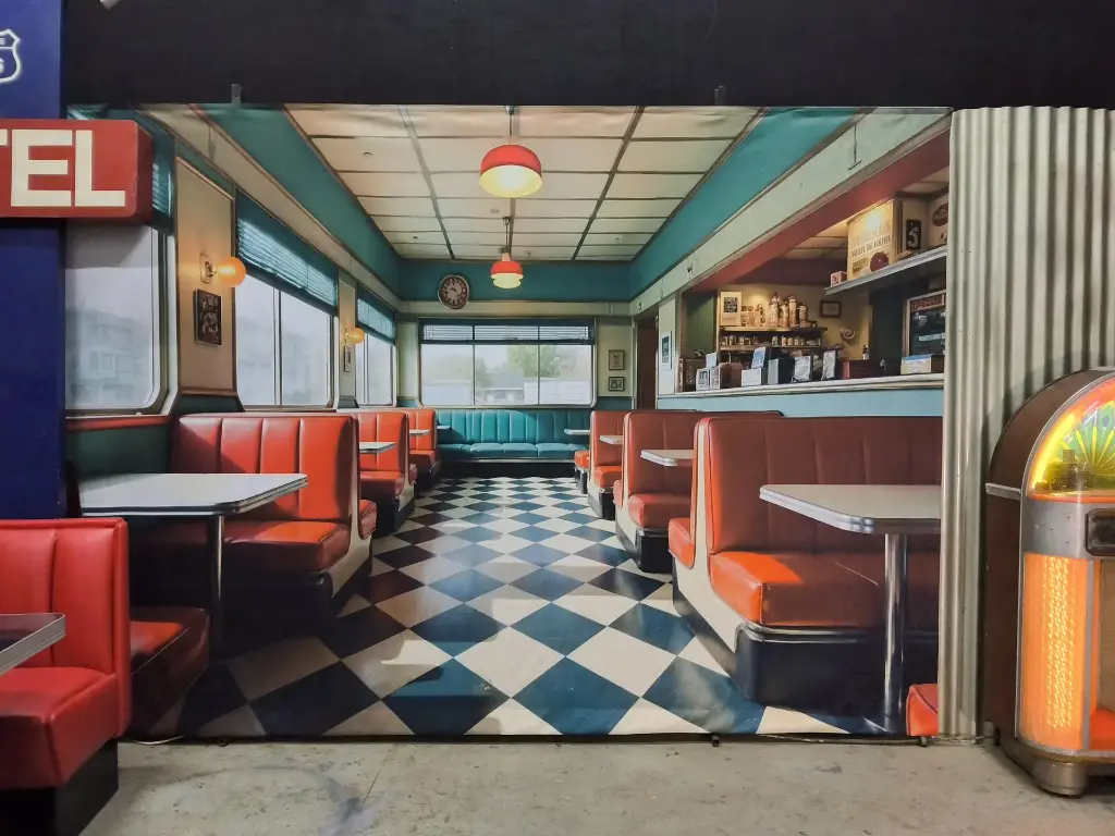 Backdrop American Diner