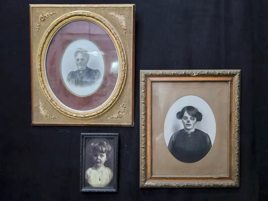 Three  Portraits  Horror