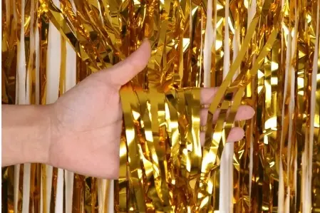 Sale Tinsel-Curtain Golden 200H
