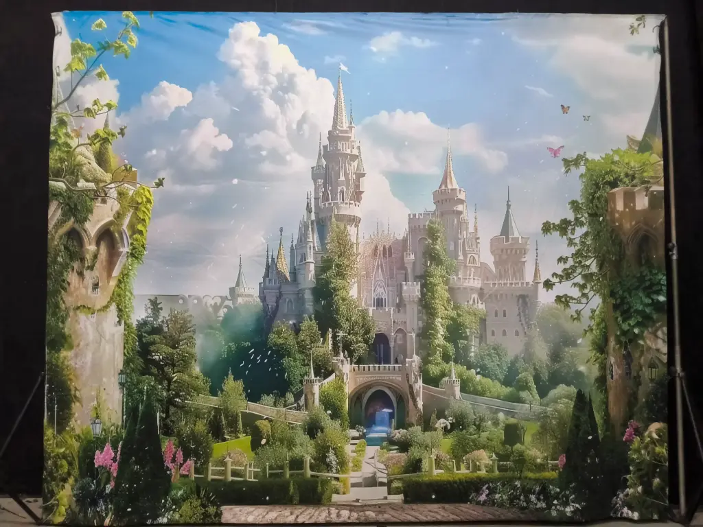 Backdrop Fairytale Castle
