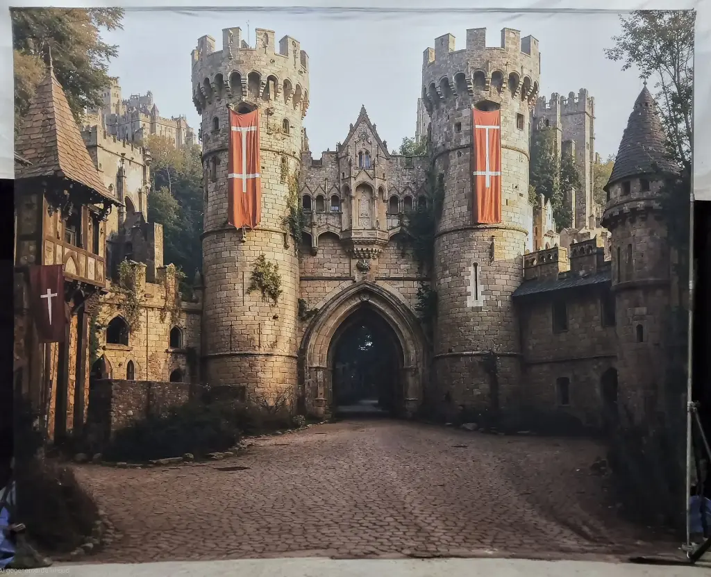 Backdrop  Medieval  Castle