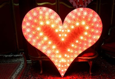 Heart, Electrical Lighting, Large