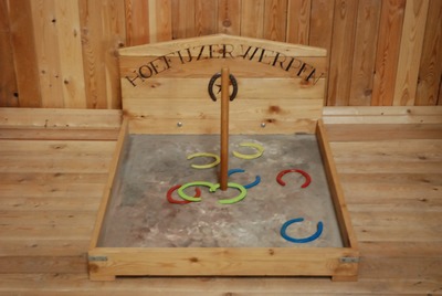 Game     Horseshoe Pitching