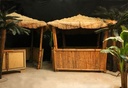 House in Bamboo    Gazebo