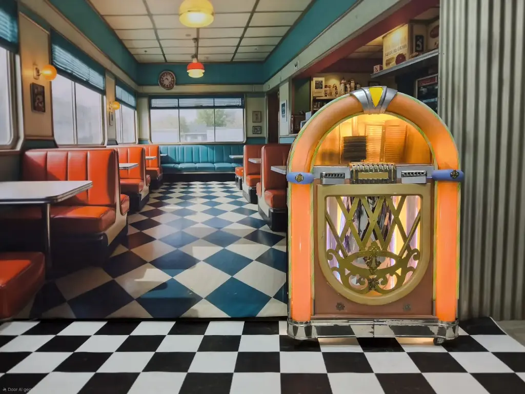 Jukebox  with  Lights