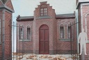 House  Mansion with  Crow-Stepped Gable
