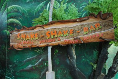 Panel  "Snake Shake Bar"
