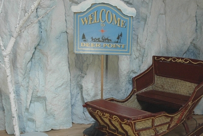 Panel "Welcome to Deer point"