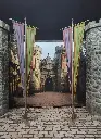 Two Banners on one Post
