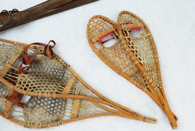 Snowshoes   a   pair  