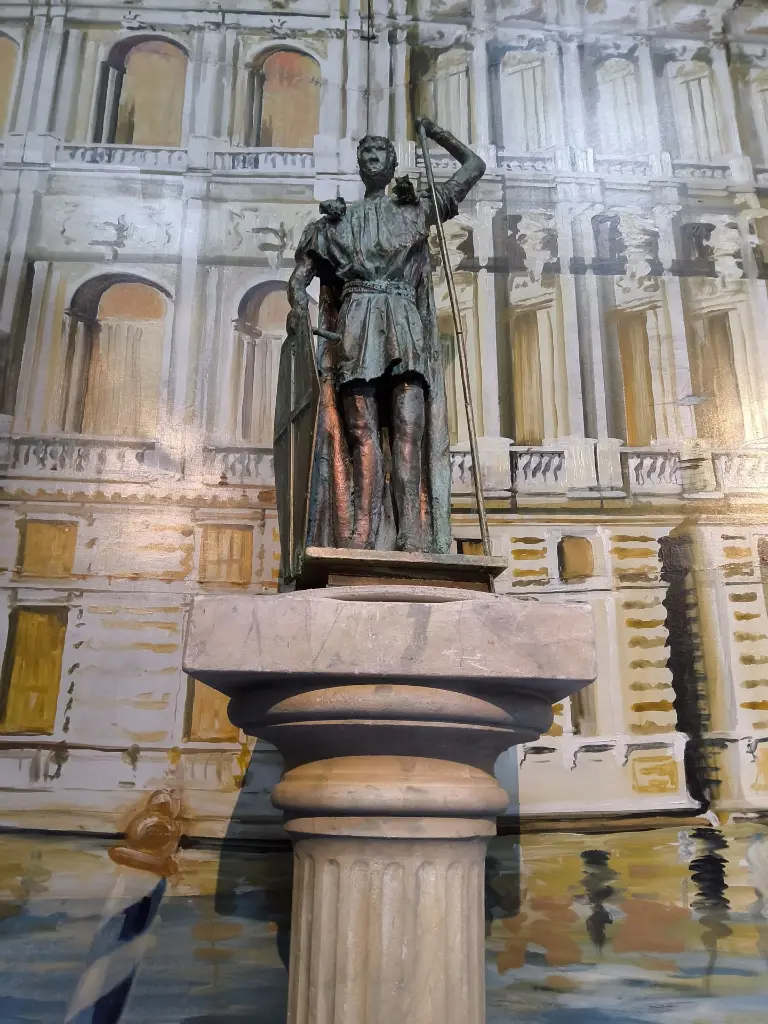 Statue St Marco  logo of Venice