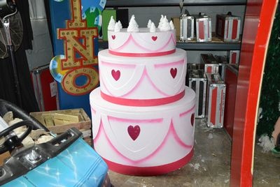 Surprise Jump-up cake