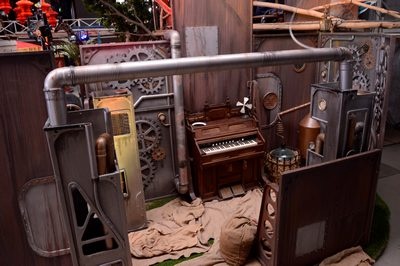 Arch for inbetween two Machine blocks