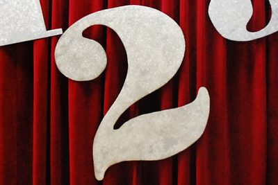 Cipher   "2"   in  Glitter