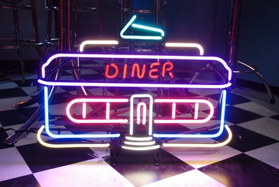 Neon  American  ""DINER"" 220v