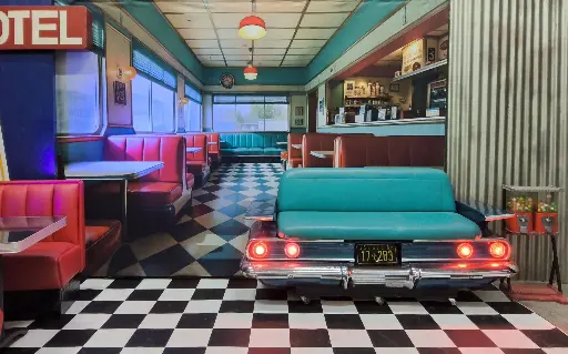 Autocar, Bench, Green Chevrolet 1960, 220v